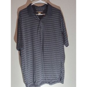Greg‎ Norman Golf Polo Shirt Mens XL Short Sleeve Black